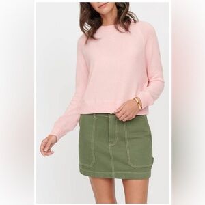 &Isla Women's Pink Cashmere Sweater